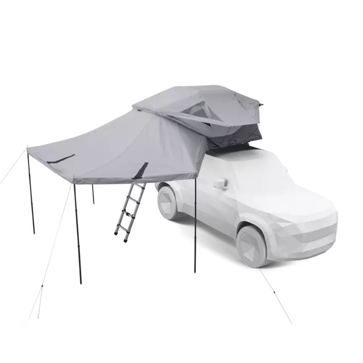 Thule Approach 2 Awning S/M Ashland Grey - Beklædning - 197074659897 - 1