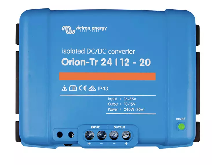 Victron energy Orion-Tr DC-DC Converter 24/12-20 Isolated - Batterioplader - 8719076035237 - 1