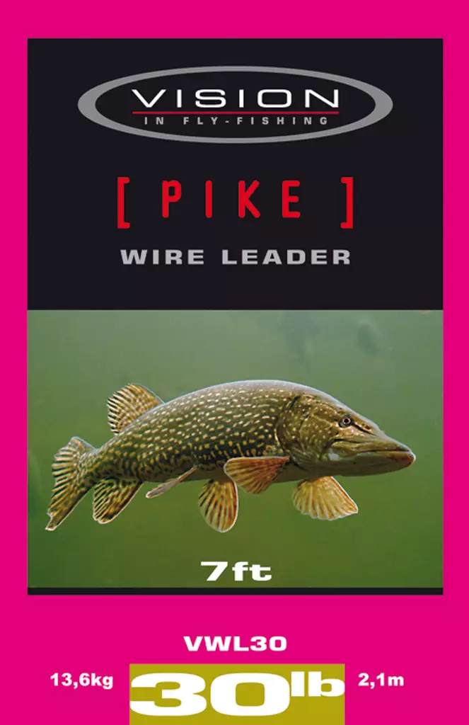 Vision Pike Wire Leader - Forfangere - 6417512809917 - 1