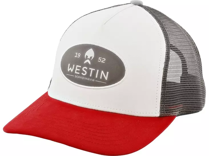 Westin W6 Classic Cap Silver Grey/ Red - Kasketter - 5707549504277 - 1