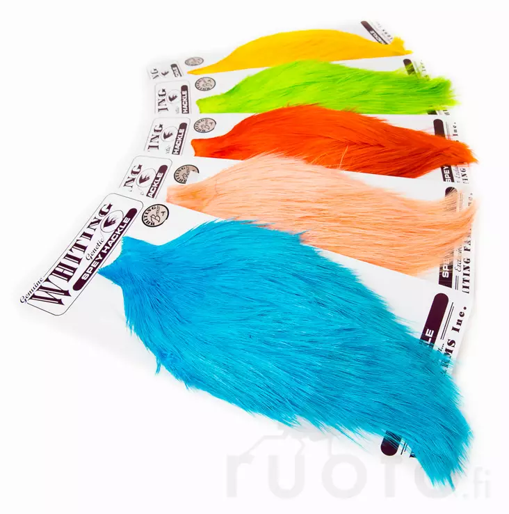 Whiting Spey Cape Bronze Grade - Øvrige hanenakker og -sadler - 40350200007 - 1