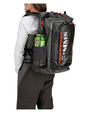 Simms Dry Creek Rolltop Backpack Black - Rygsække - 694264569108 - 2