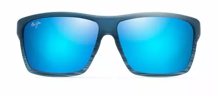 Maui Jim Alenuihaha - Blue Black Stripe with Blue Hawaii Lens - Glaslinser - 603429067328 - 2