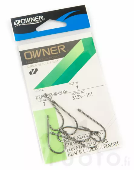 Owner 5123 Ebi Baitholder Hook - Kroge - 4953873098338 - 2
