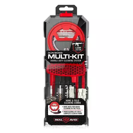 Real Avid Gun Boss Multi Kit .223/5.56 - Våbenrengøringssæt - 71-000098 - 1