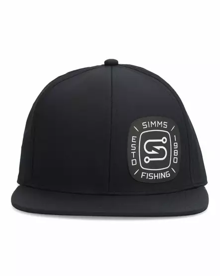 Simms Flatbill Cap Black - Kasketter - 694264646328 - 2