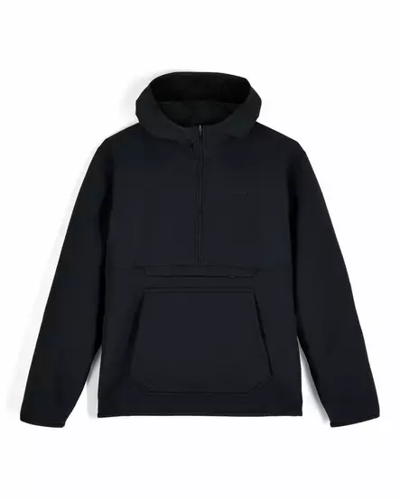 Simms Strata 330 Half-Zip Hoody Black - Undertrøjer - 694264699188 - 2