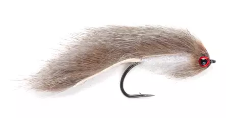 Squirrel Zonker Natural Grey - Streamers og leech - 8859202536648 - 2