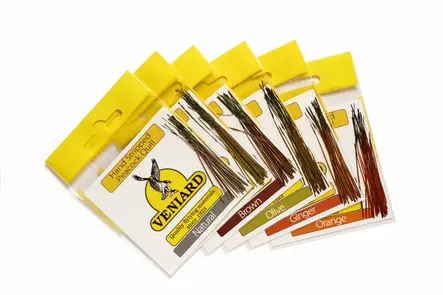 Veniard Hand Stripped Peacock Quill - Øvrige fjer - 40450300038 - 1
