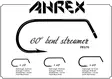 Ahrex 60 Degree Bent Streamer - Saltvandskroge - 655043957028 - 3