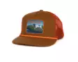 Fishpond On Point Trucker Hat - Sandbar/Orange - Truckere - 816332014468 - 1