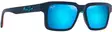 Maui Jim Kahiko - Matte Dark Blue Frame with Blue Hawaii Lens - Plastlinser - 603429075668 - 1
