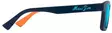 Maui Jim Kahiko - Matte Dark Blue Frame with Blue Hawaii Lens - Plastlinser - 603429075668 - 3