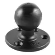 RAM Large Round Plate with Ball D - RAM Mounts, D-størrelse - 793442941658 - 1