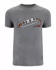 Simms Hook & Loop T-Shirt Athletic Heather - T-shirts herre - 694264660928 - 2
