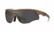 Wiley X WX Rogue Comm Grey & Clear & Light Rust - Matte Tan - Skydeglas - 712316124348 - 5