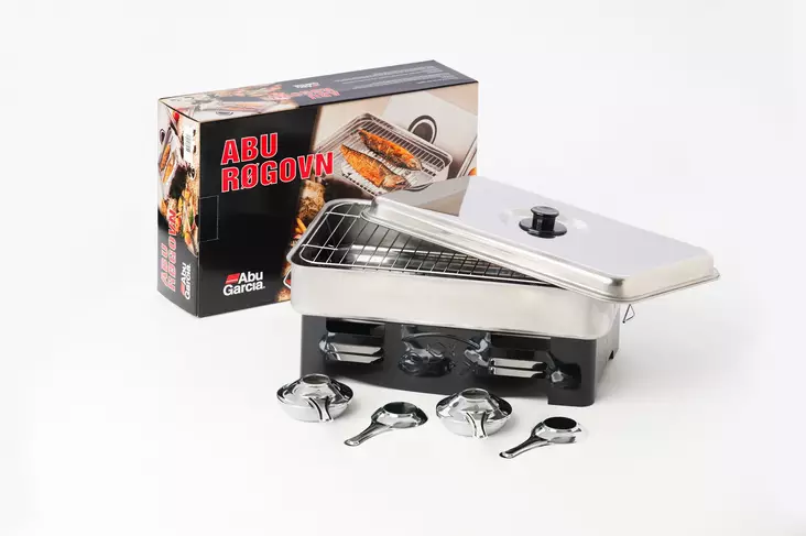 Abu Garcia Stainless Steel Smoker - Køkkenudstyr til camping - 036282141148 - 1