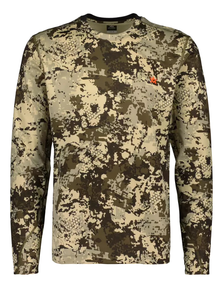 Alaska CoolDry Mens LS T-Shirt BlindTech Reed - Jægerens basis- og mellemlag - 6438347049668 - 1