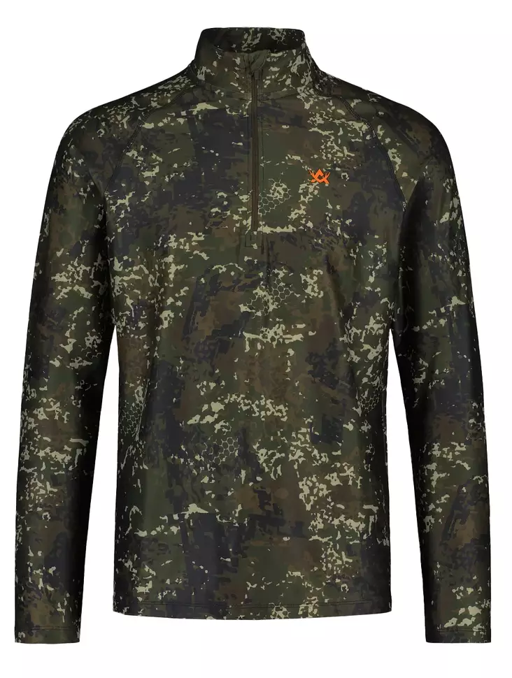 Alaska CoolDry Ms Half-Zip Top, BlindTech Invisible - Jægerens basis- og mellemlag - 6438347049798 - 1