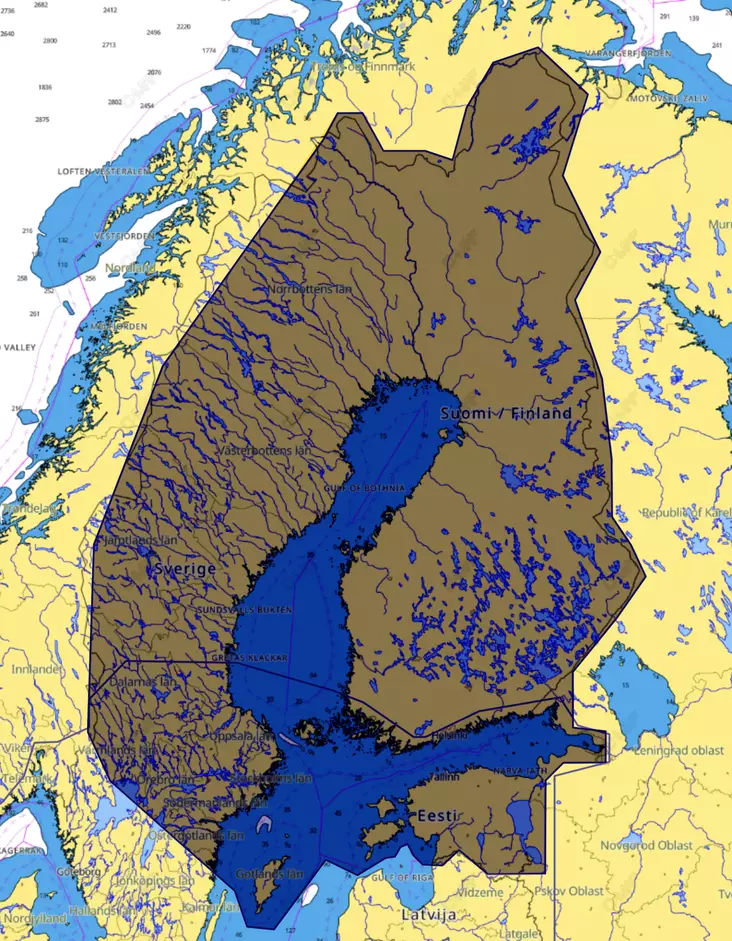 C-Map Reveal Finland - Kort - 8053800670678 - 1
