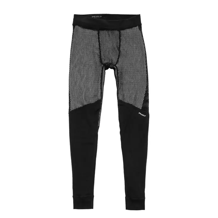 Devold Wool Mesh Pro Longs Men's Black - Underbukser - 7028567755198 - 1