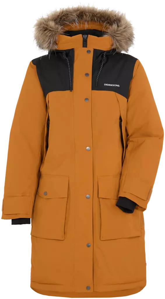 Didriksons Calla 2 WNS Parka Cayenne - Skaljakker damer - 7333371076248 - 1