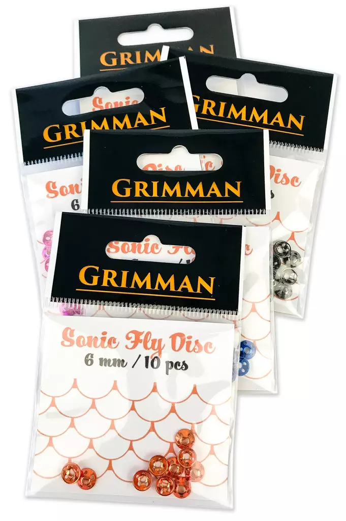 Grimman Sonic Disc 6mm 10pcs - Coneheads og øvrige hoveder - 11808028 - 1