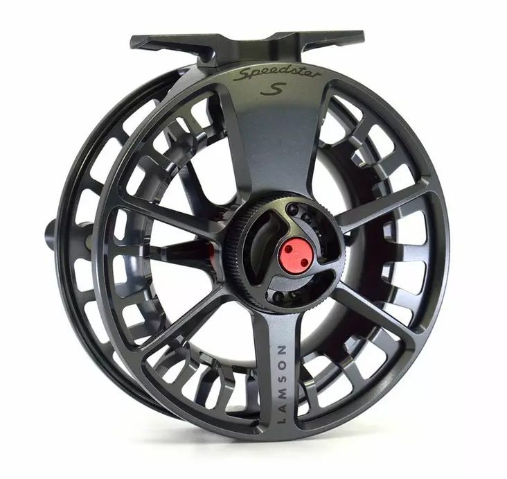 Lamson Speedster S-Series Dark Smoke - Waterworks Lamson -fluehjul - 708332011168 - 3