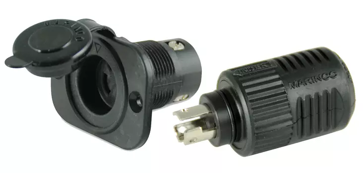 Marinco ConnectPro Trolling Motor Plug & Receptacle - Minn Kota-tilbehør - 093344304668 - 1