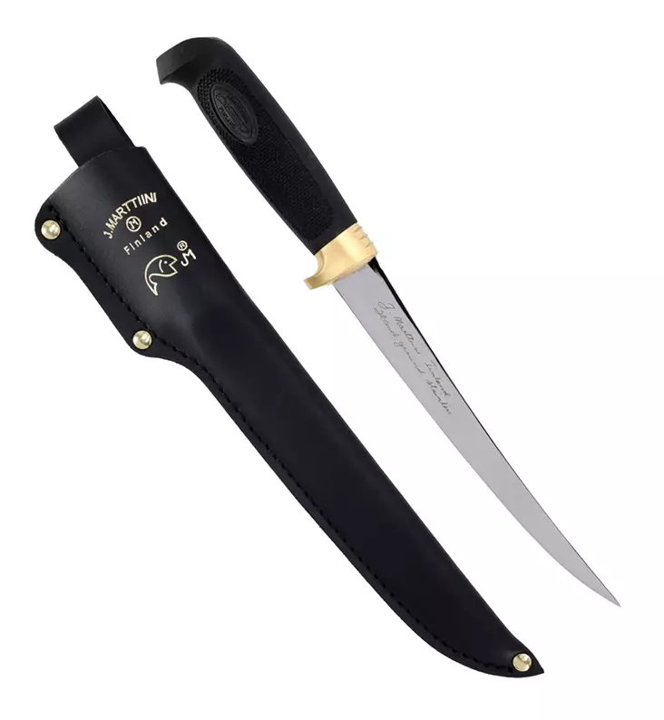 Marttiini Condor 19 Fillet Knife with Leather Sheath - Filetknive - 6416885501848 - 1