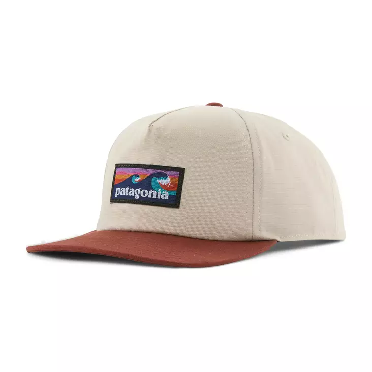 Patagonia Boardshort Label Funfarer Cap Pumice - Truckerkasketter - 198077987178 - 1