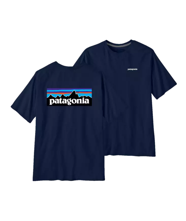 Patagonia M´s P-6 Logo Responsibili-Tee New Navy - T-shirts - 196924941878 - 1