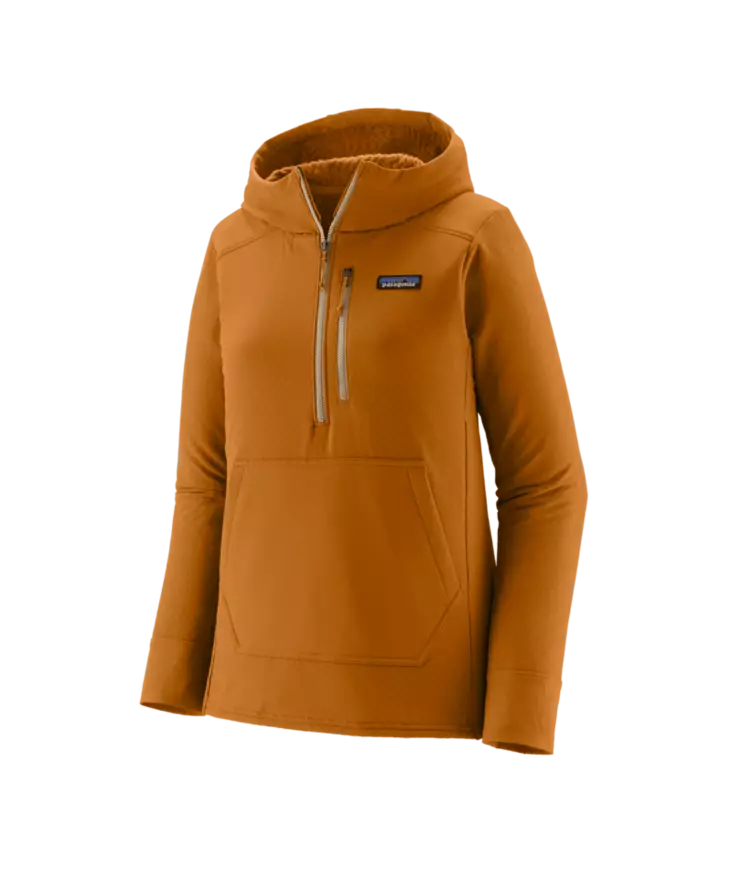 Patagonia W´s R2 CrossStrata Pullover Cinnamon Brown - Fleecetrøjer - 198077921158 - 1