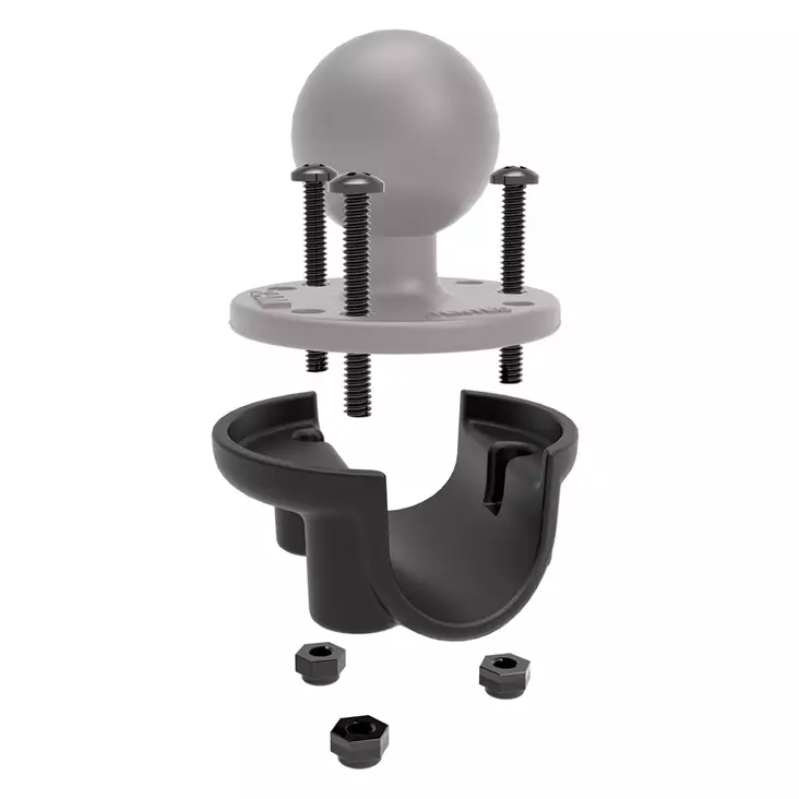 Ram Rail Mount Adapted RAM-233 - RAM Mounts, C-størrelse - 793442001338 - 1