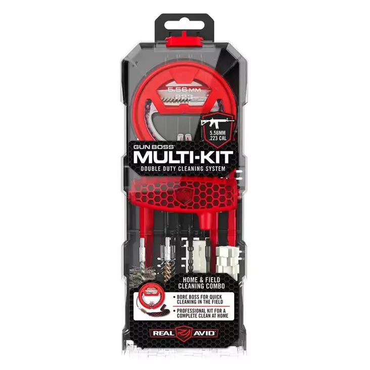 Real Avid Gun Boss Multi Kit .223/5.56 - Våbenrengøringssæt - 71-000098 - 1