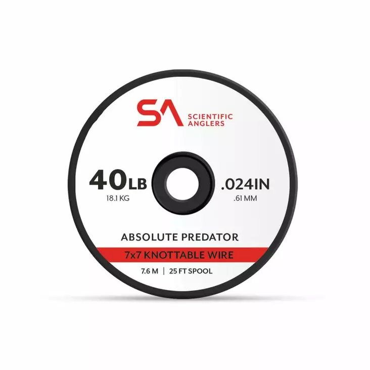 Scientific Anglers Absolute Predator 7x7 Knotable Wire - Forfangsmateriale - 840309137218 - 2