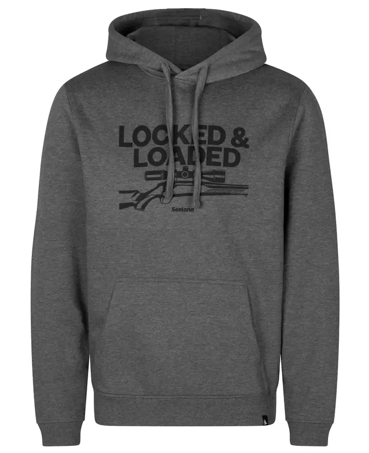 Seeland Loaded Hoodie Grey Melange - Jægertrøjer - 5714733652058 - 1