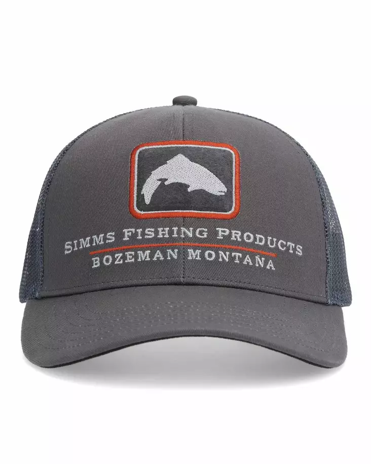Simms Double Haul Icon Trucker Slate - Kasketter - 694264648858 - 1