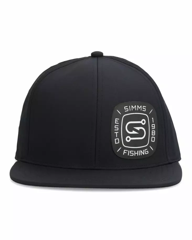 Simms Flatbill Cap Black - Kasketter - 694264646328 - 2