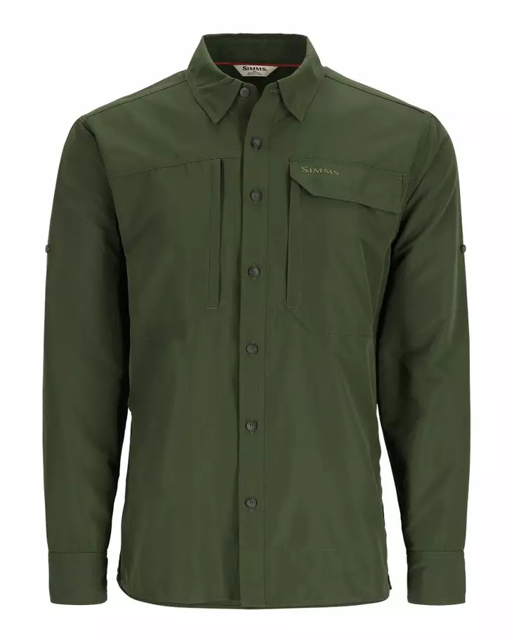 Simms Guide Shirt Riffle Green - Skjorter - 694264626108 - 2