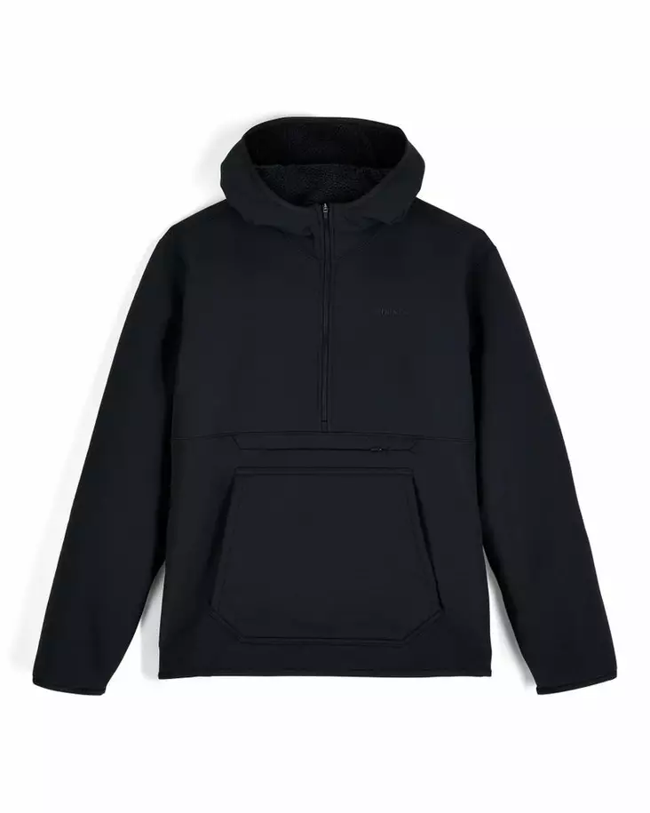Simms Strata 330 Half-Zip Hoody Black - Undertrøjer - 694264699188 - 2