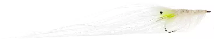 White Pig UV w. Chartreuse Hot Spot - Kræftrækjer - 5707549438398 - 1