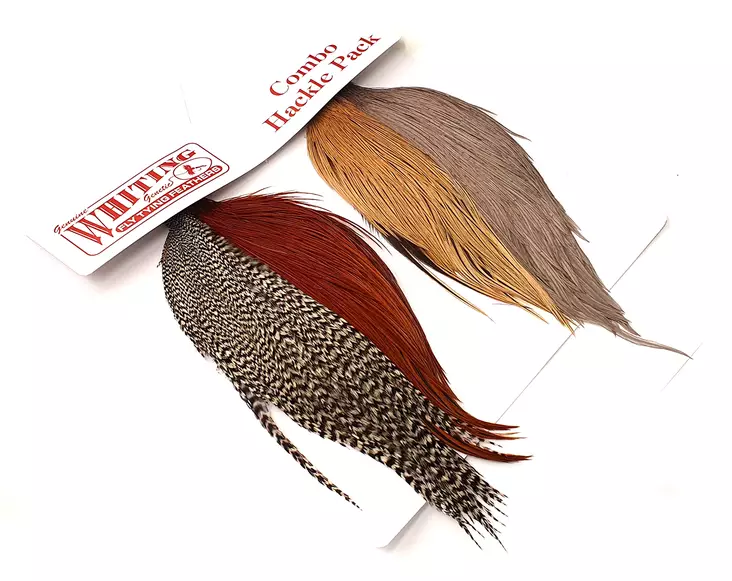 Whiting Introductory Hackle Pack Capes - Tørflue nakker og sadler - 6160440133738 - 1
