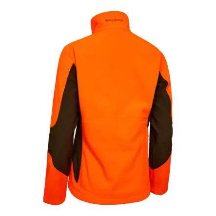 Deerhunter Lady Rogaland Softshell Jacket Safety Orange - Damejagtjakker - 5702827243909 - 2