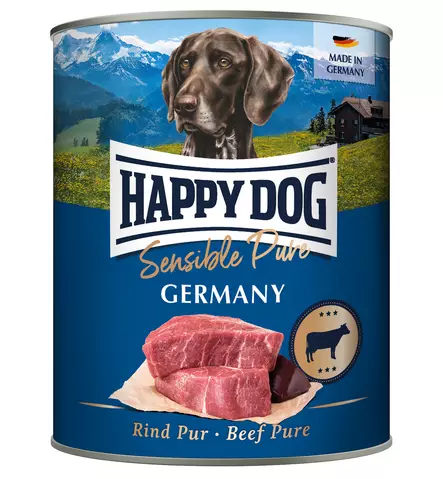 Happy Dog Sensible Pure Germany 400g - Happy Dog Sensible Pure -kødfoder - 61069 - 2