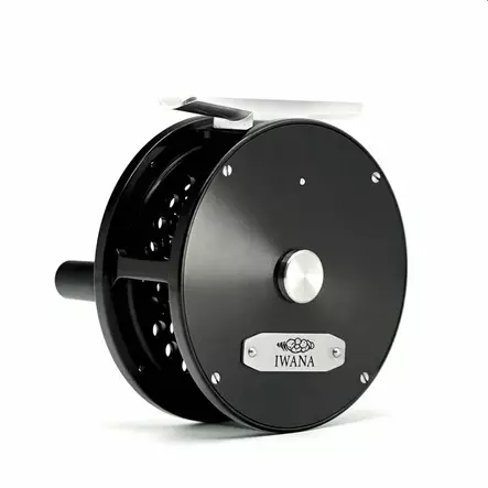 Iwana Retro Trout 3 1/4" Black - Fluehjul - 6975745030329 - 1