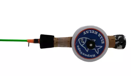 Kirpun Kämmenvapa ELLA 70mm/42cm Green, Stiff - Traditionelle isfiskestænger - 6438407010959 - 2