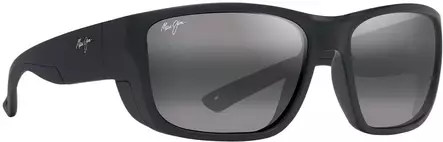 Maui Jim Amberjack - Matte Black Frame with Neutral Grey Lens - Glaslinser - 603429078409 - 1