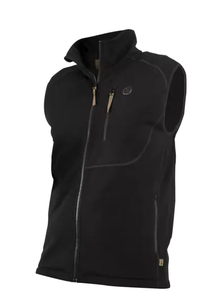 Nordhunt Talbot Wool Vest Black - Jagt- og elgvest - 5740032601619 - 2