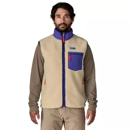 Patagonia Mens Classic Retro-X Vest Dark Natural - Mellemlagjakker - 198077498049 - 2